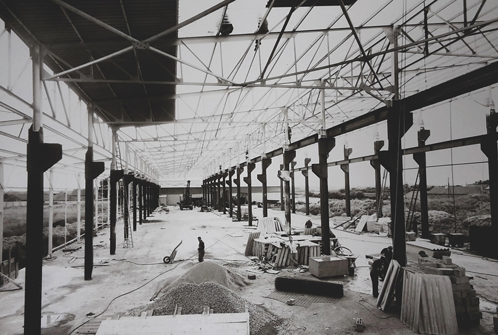 Bâtiment SFCMM en construction